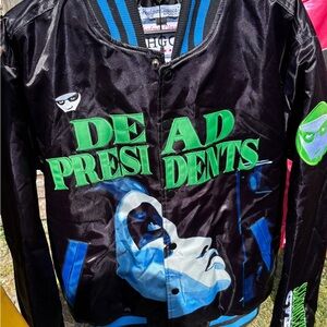 Black and Blue Dead Presidents Jacket